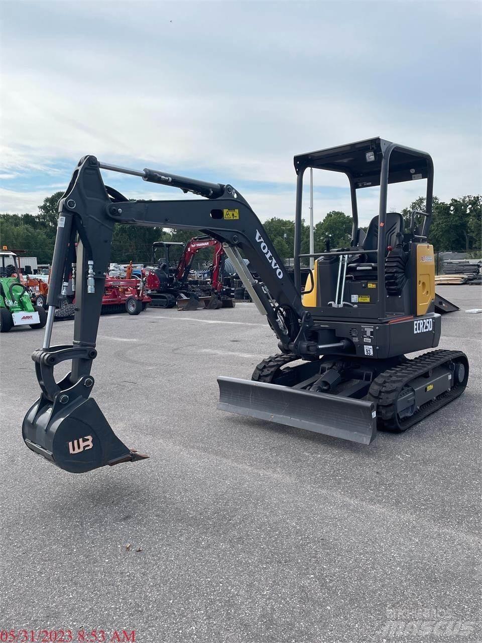 Volvo ECR25D Miniescavatori