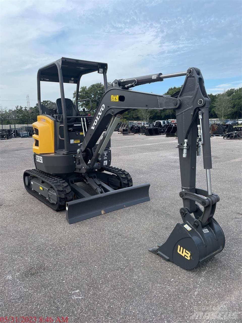 Volvo ECR25D Miniescavatori