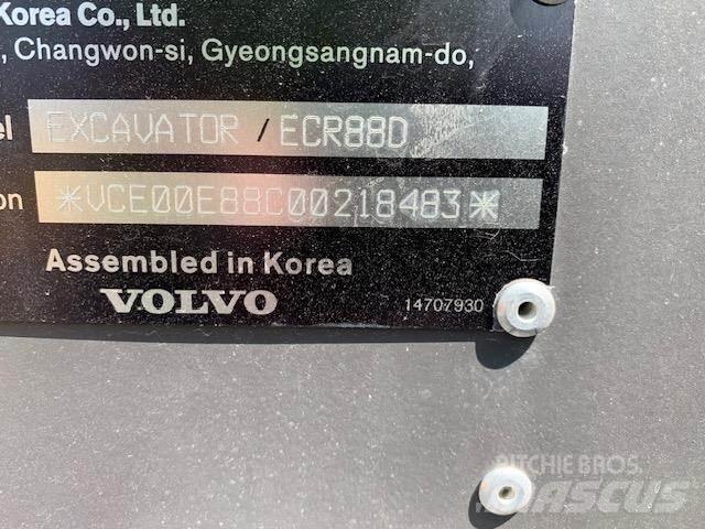 Volvo ECR88D Escavatori cingolati