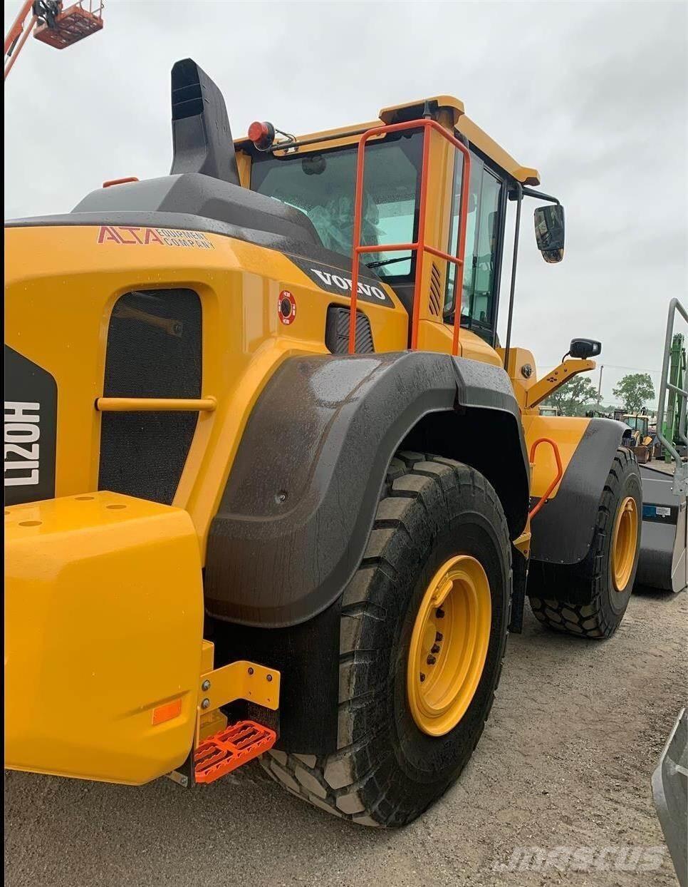 Volvo L120H Pale gommate