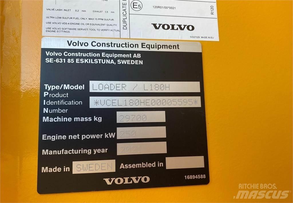 Volvo L180H Pale gommate