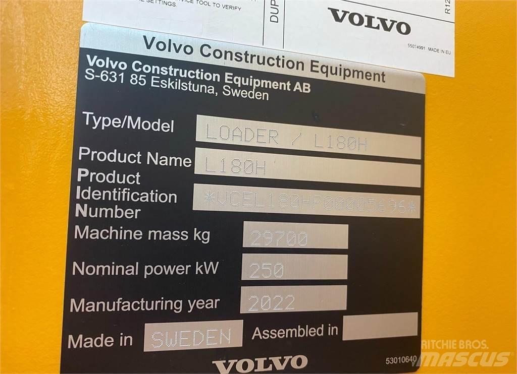 Volvo L180H Pale gommate
