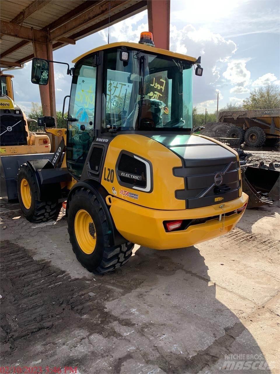 Volvo L20H Pale gommate
