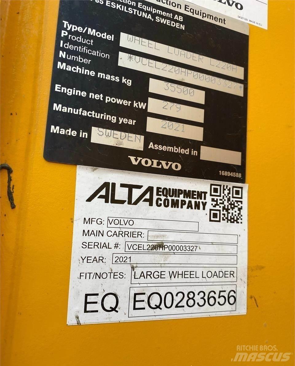 Volvo L220H Pale gommate