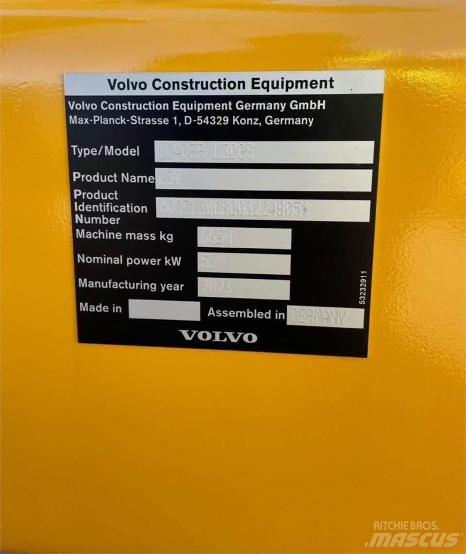 Volvo L30GS Pale gommate
