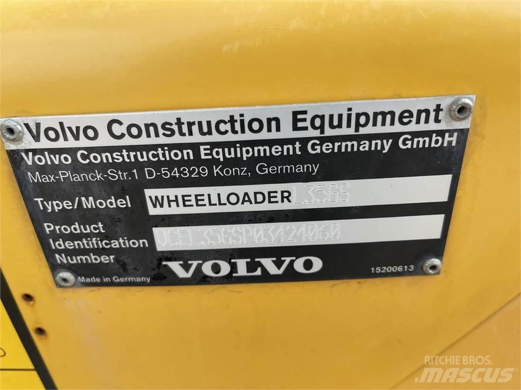 Volvo L35G Pale gommate