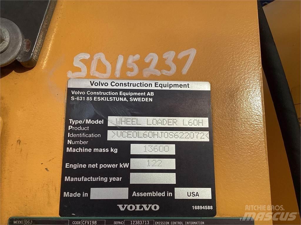Volvo L60H Pale gommate