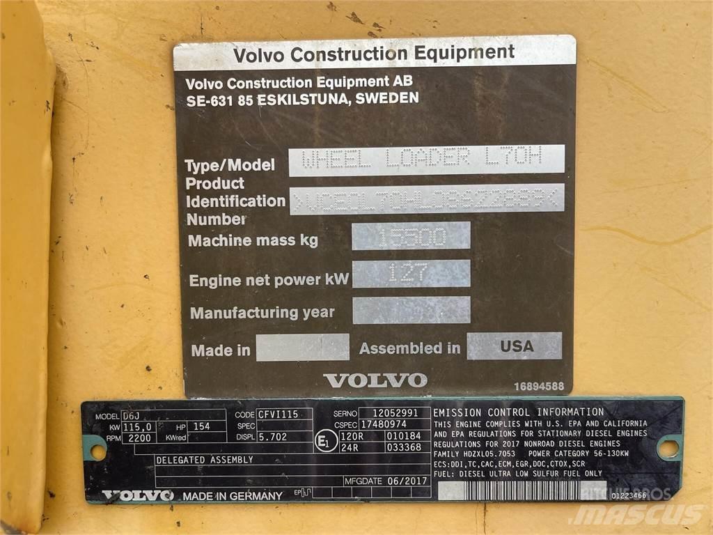 Volvo L70H Pale gommate