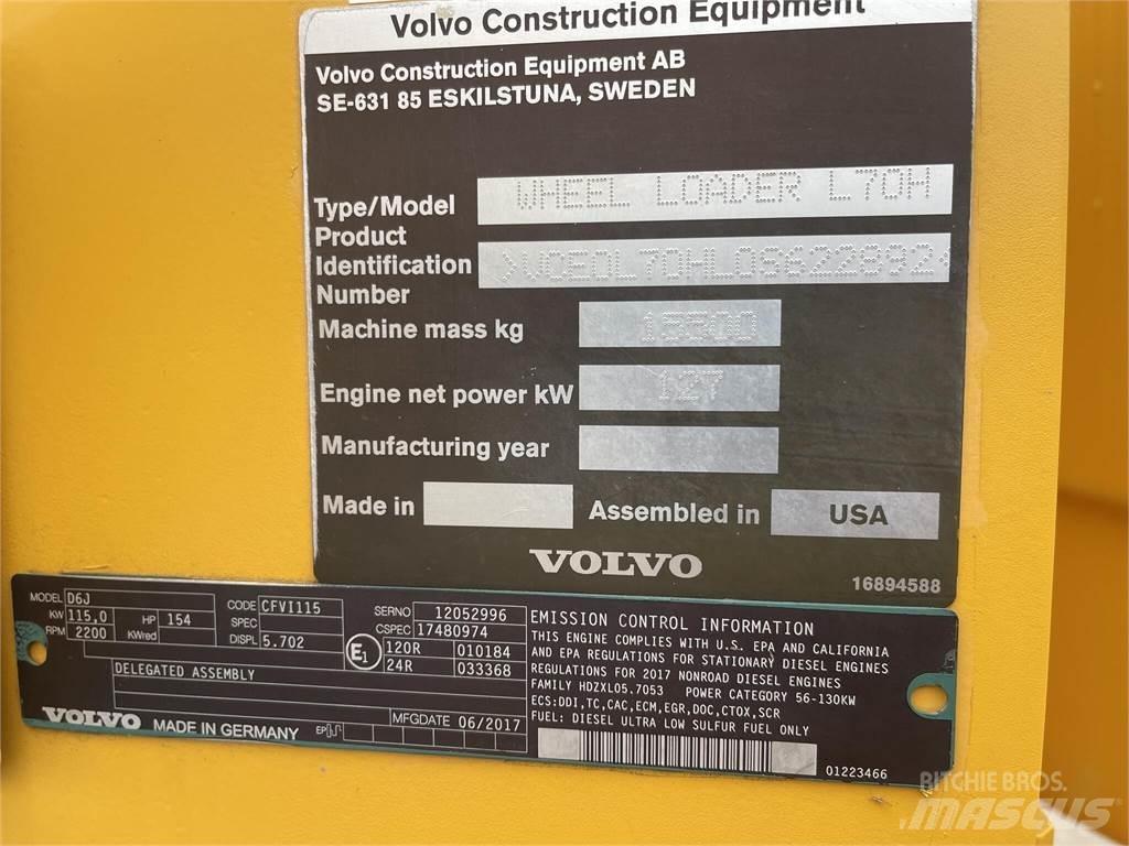 Volvo L70H Pale gommate