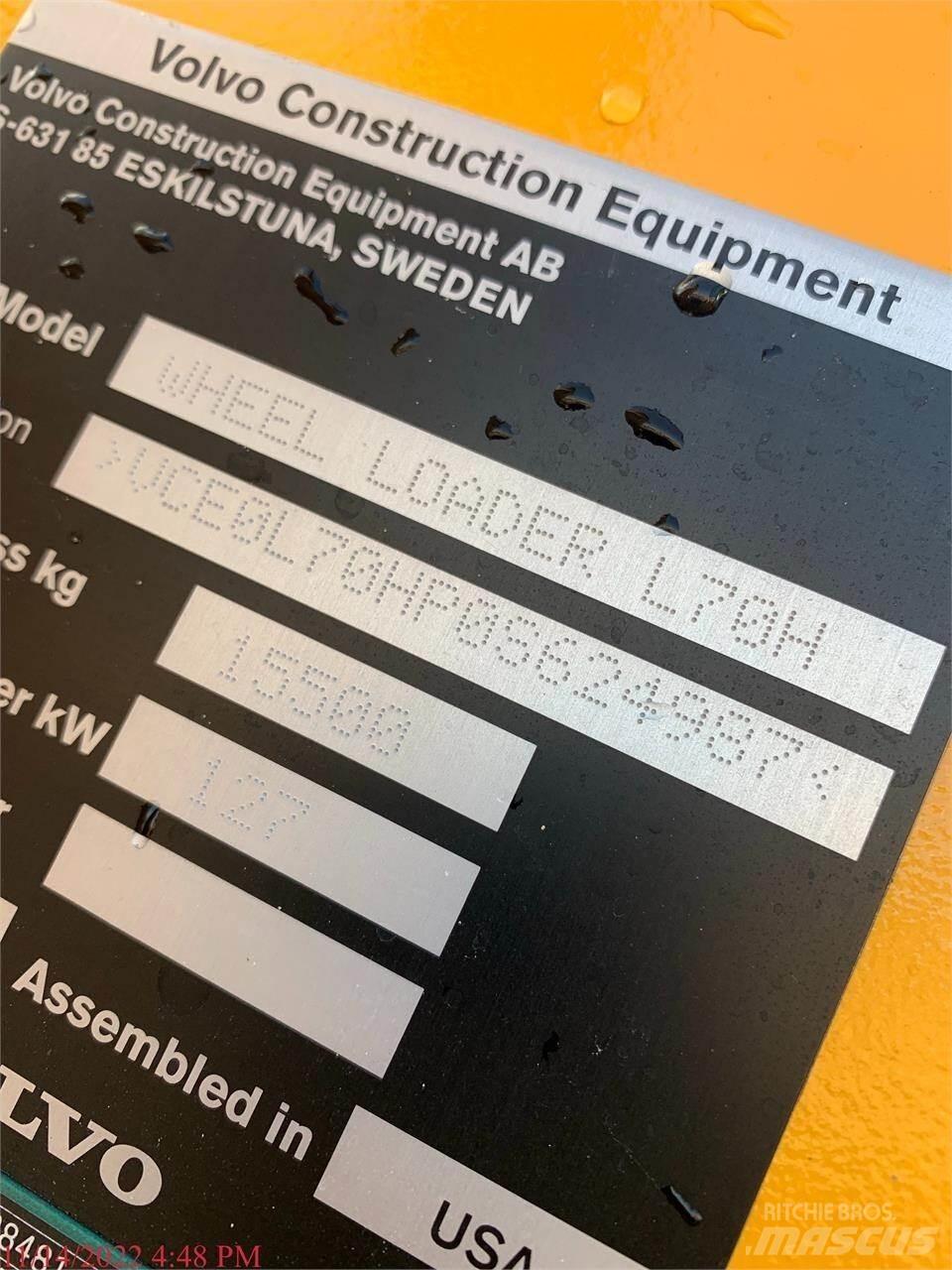 Volvo L70H Pale gommate