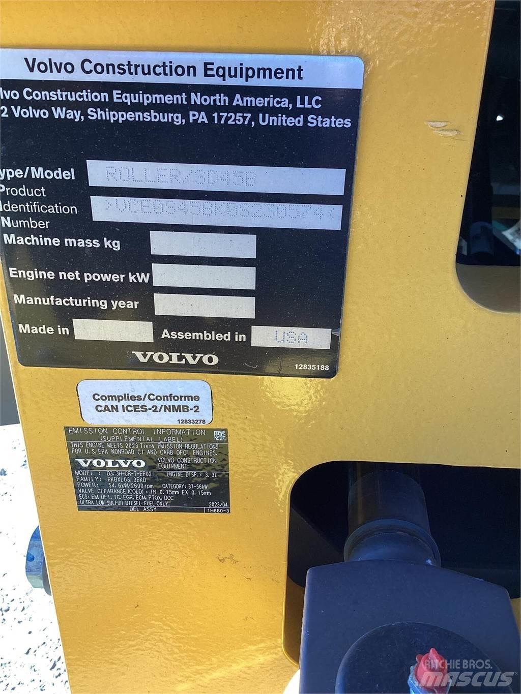 Volvo SD45B Rulli a doppio tamburo