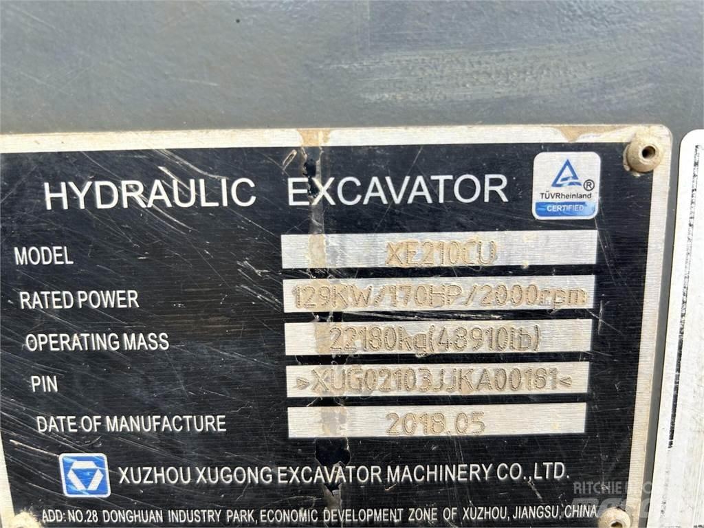 XCMG XE210CU Escavatori cingolati