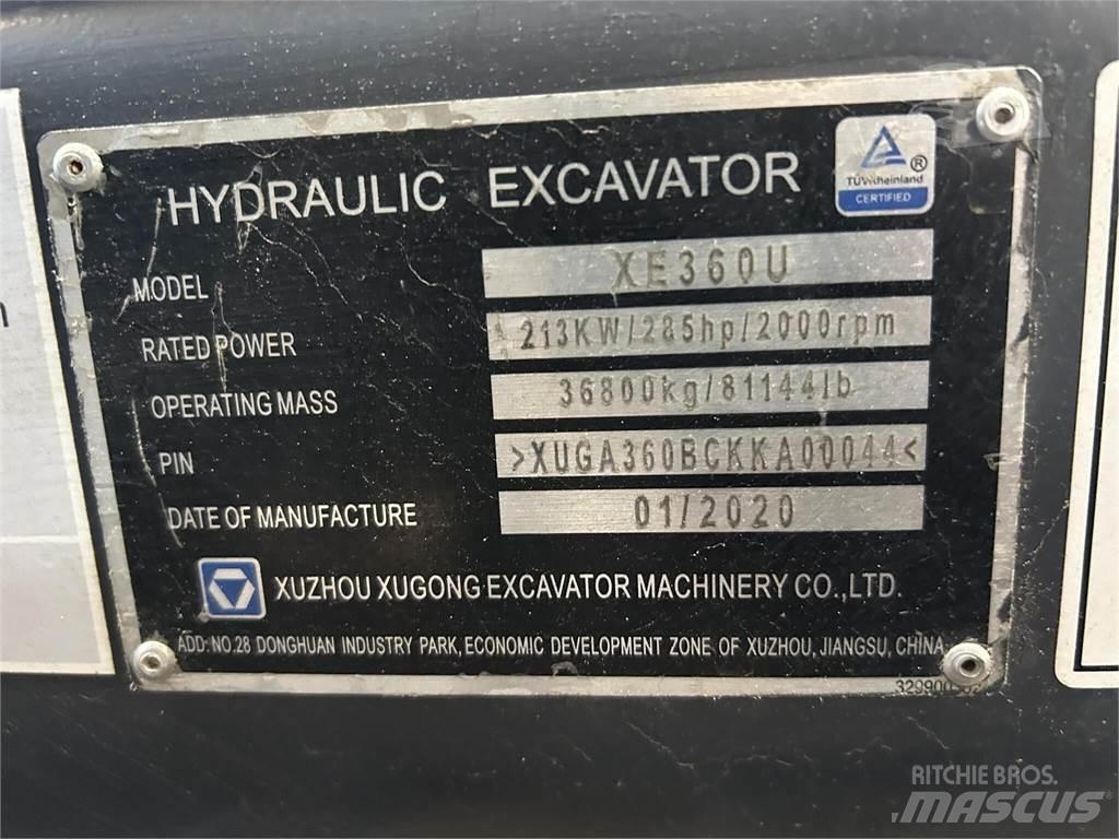XCMG XE360U Escavatori cingolati
