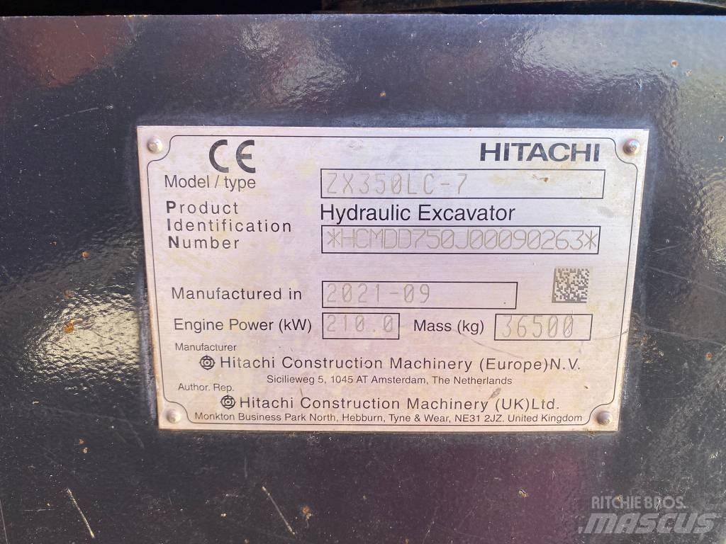 Hitachi ZX 350 LC-6 Escavatori cingolati
