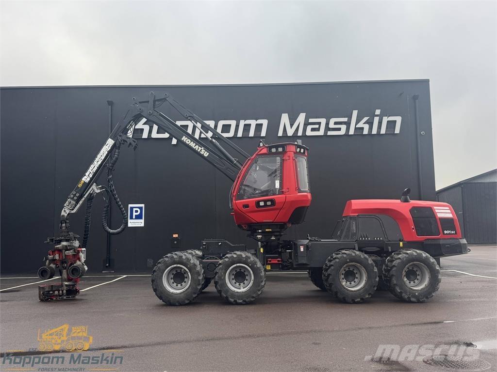 Komatsu 901XC Abbattitrici, Disboscatrici