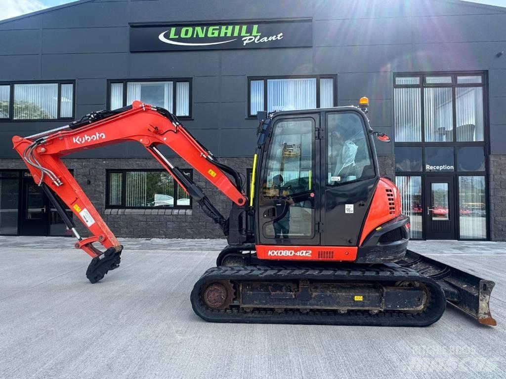 Kubota KX 080-4 Escavatori medi 7t - 12t