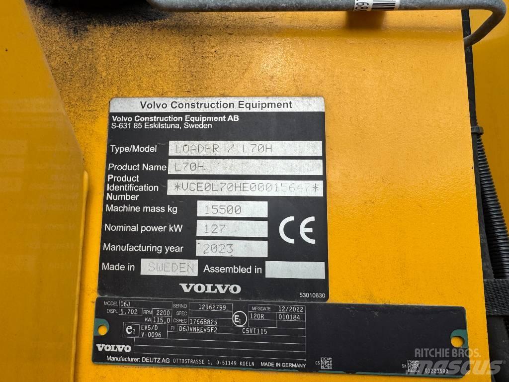 Volvo L 70 H Pale gommate