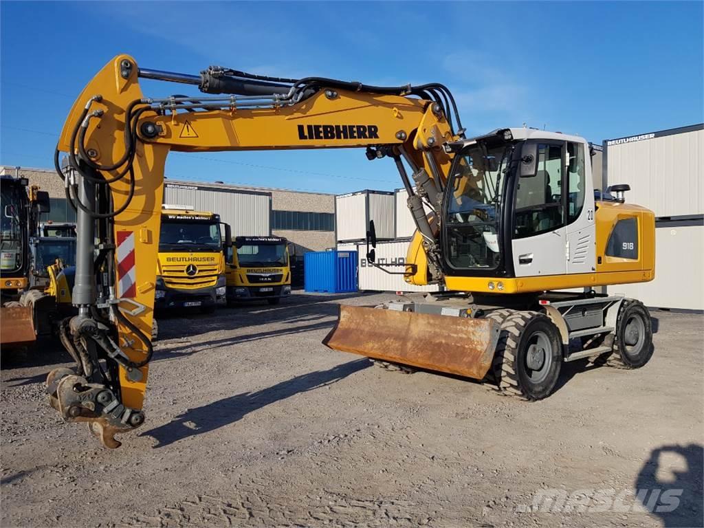 Liebherr A918 Escavatori gommati