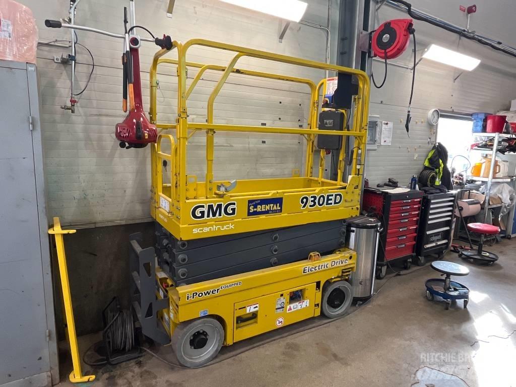 Saxlift GMG 930 ED, Piattaforme a pantografo