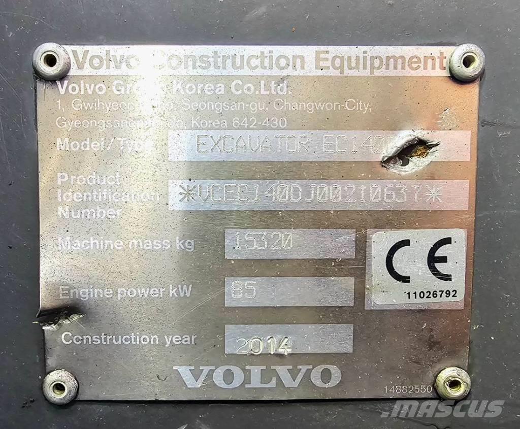 Volvo EC 140 DL Escavatori cingolati
