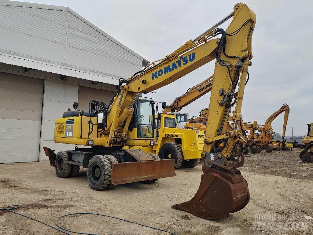 Komatsu PW 180-7EO Escavatori gommati