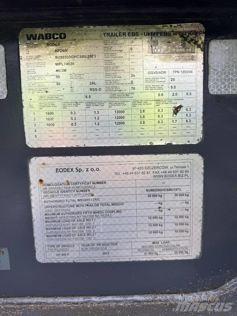 Bodex AP 240 F Rimorchi trasporto legname
