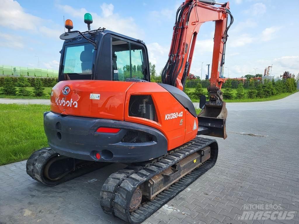 Kubota KX080-40 Escavatori cingolati