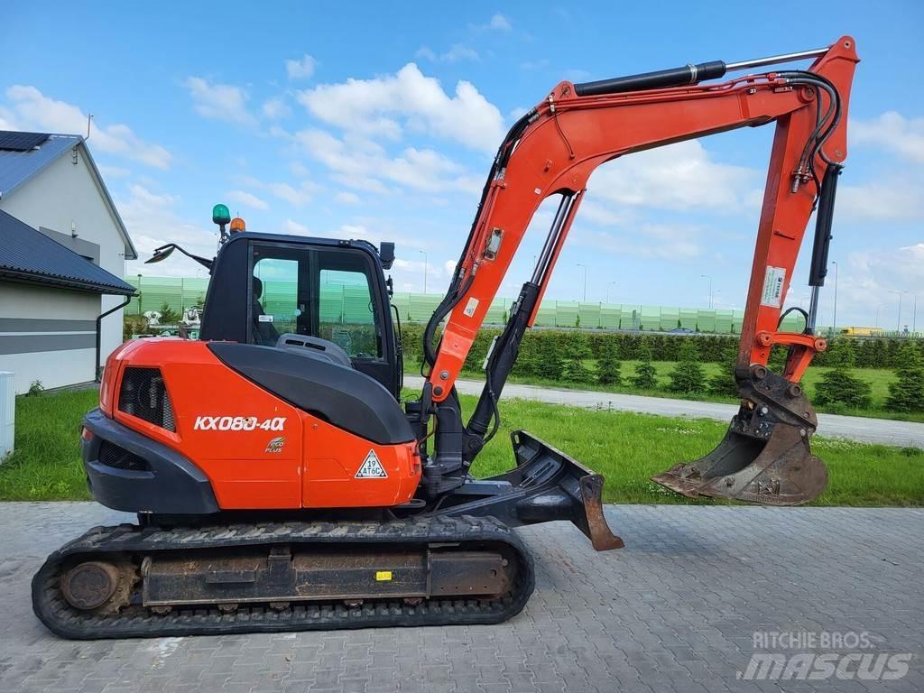 Kubota KX080-40 Escavatori cingolati