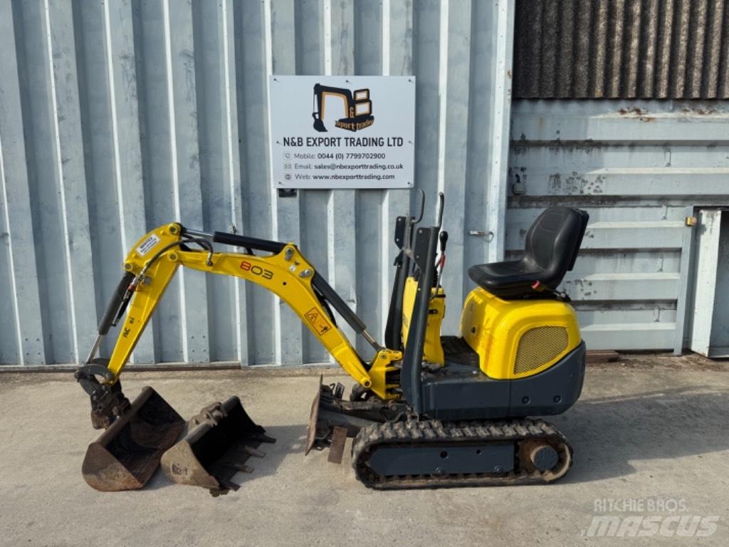 Wacker Neuson 803 Miniescavatori
