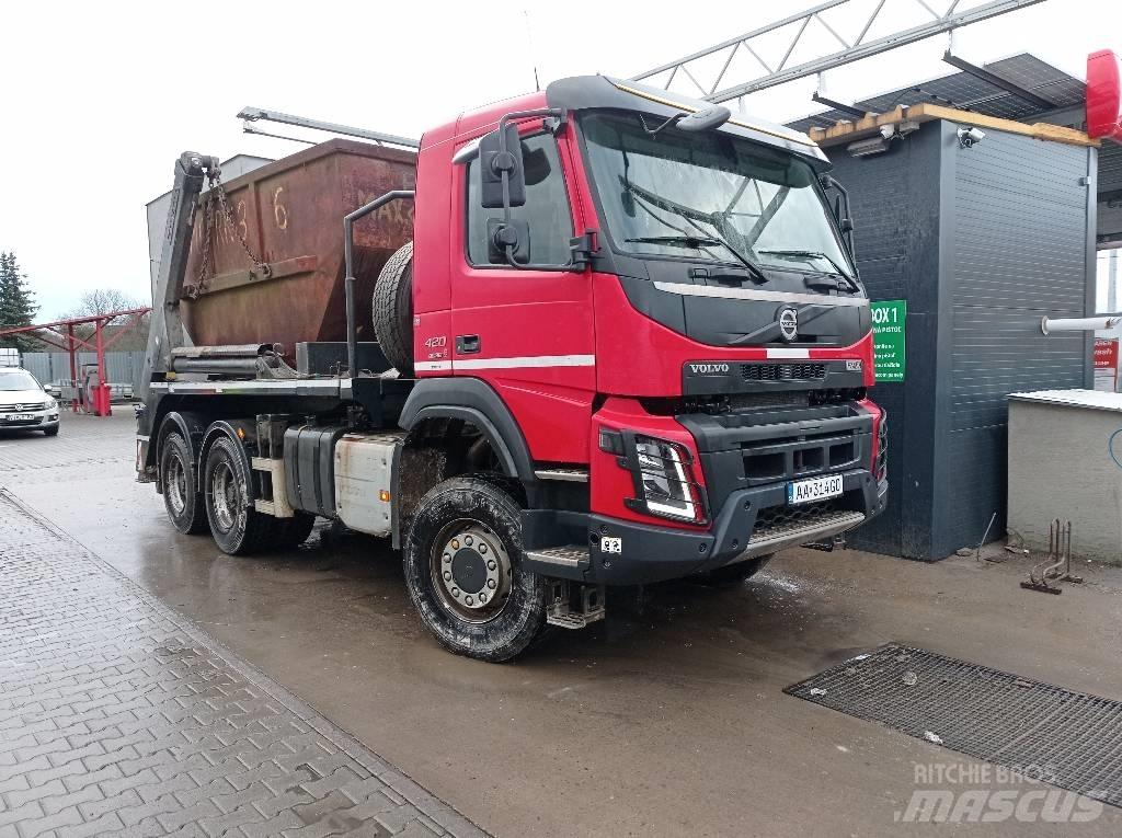 Volvo FMX 400 Camion con cassone scarrabile