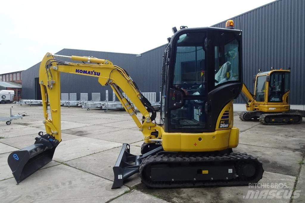 Komatsu PC26MR Escavatori cingolati