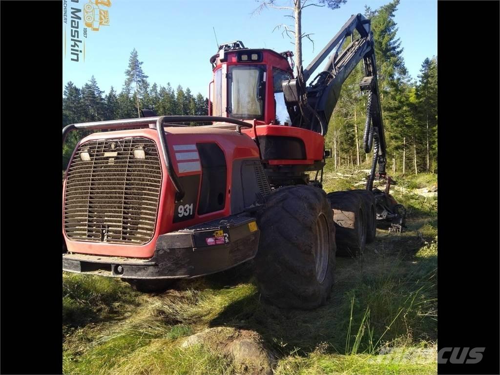 Komatsu 931 Abbattitrici, Disboscatrici