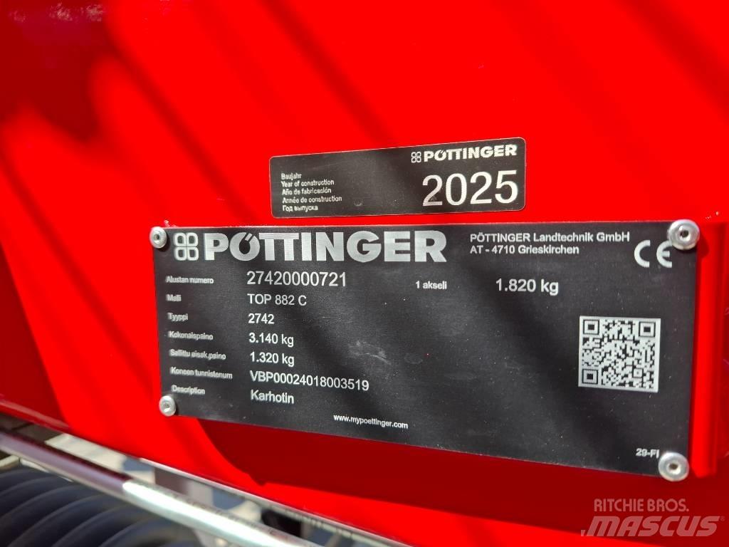 Pöttinger TOP 882C Falciandanatrici