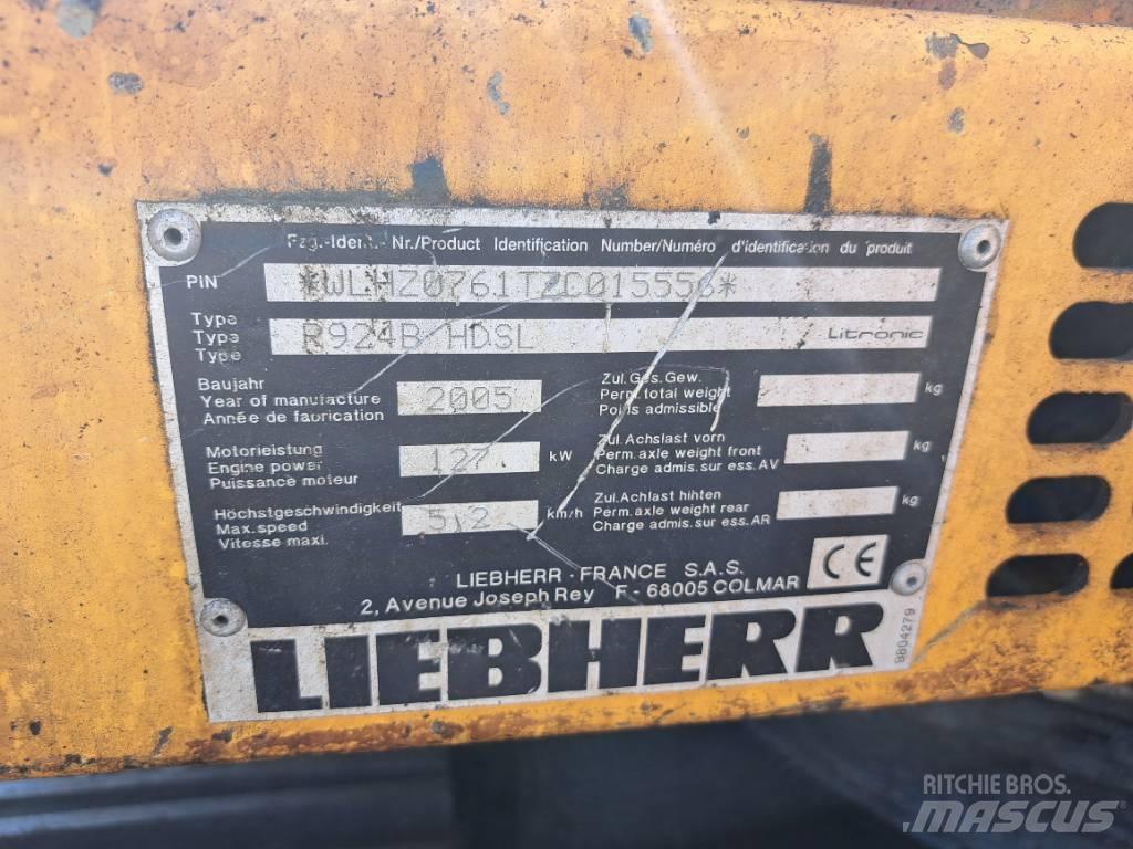 Liebherr R924B HDSL Escavatori cingolati