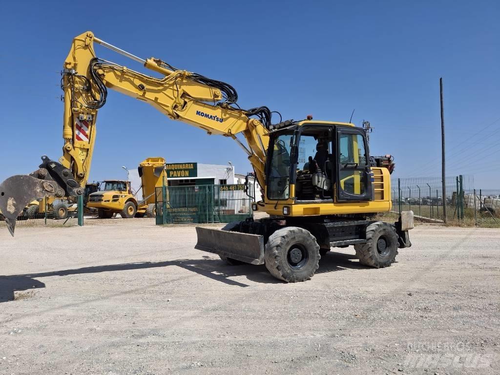 Komatsu PW 148-8 Escavatori gommati