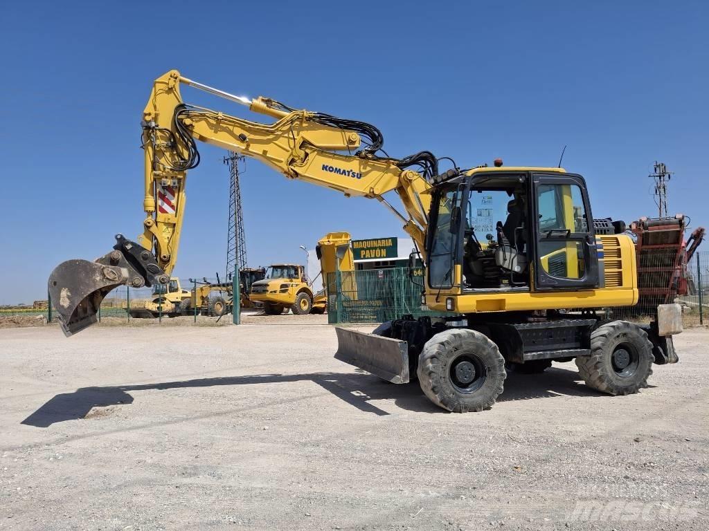 Komatsu PW 148-8 Escavatori gommati