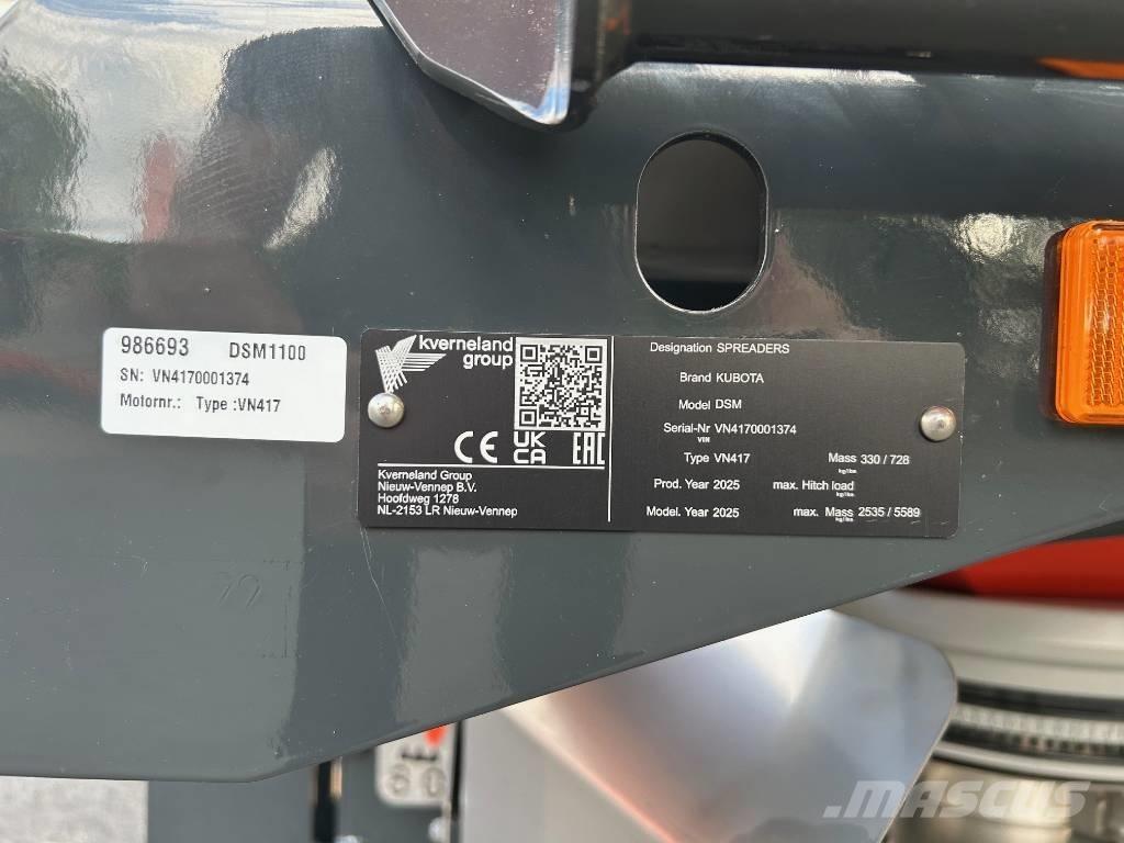 Kubota DSM 1100 Spargiminerale