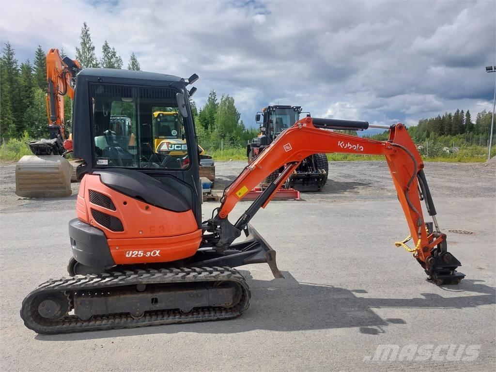 Kubota U25-3 Miniescavatori