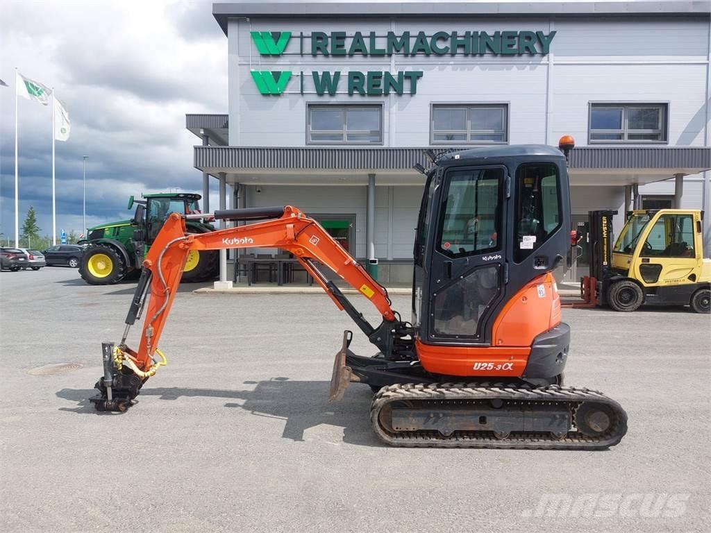 Kubota U25-3 Miniescavatori