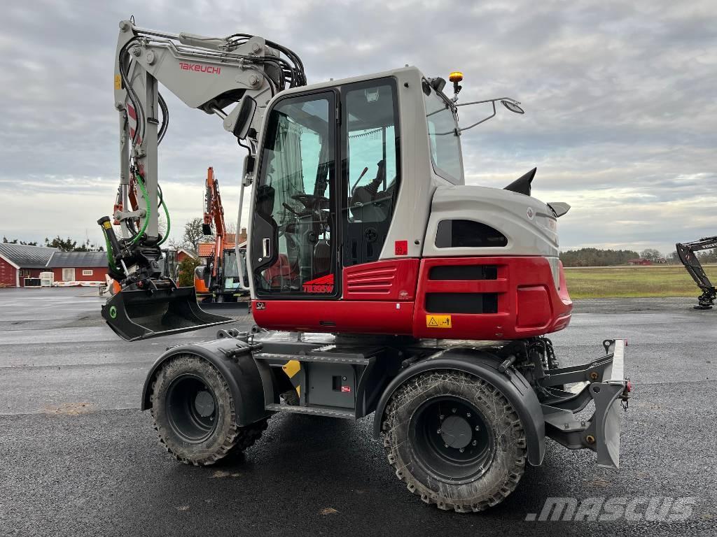 Takeuchi TB 395 W Escavatori gommati