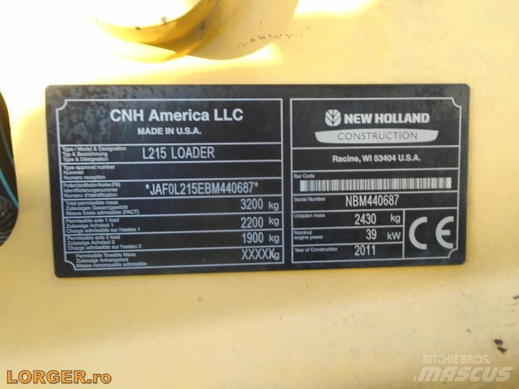 New Holland L 215 Mini Pale Gommate