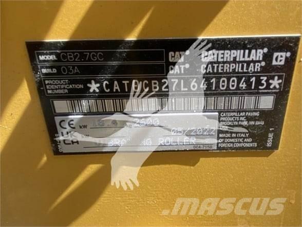 CAT CB2.7 GC Rulli monotamburo