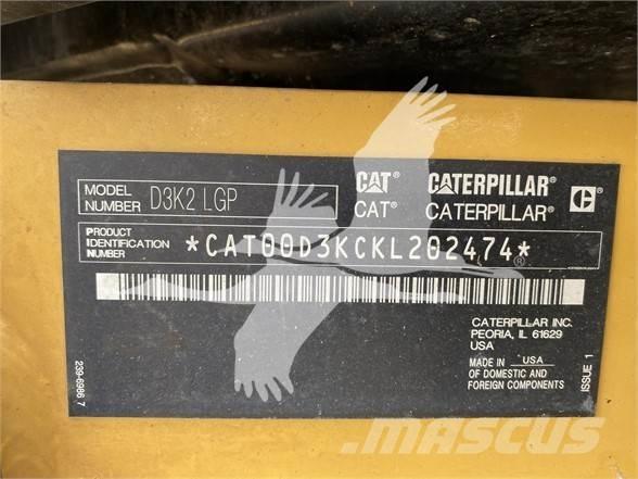 CAT D3K2 LGP Dozer cingolati
