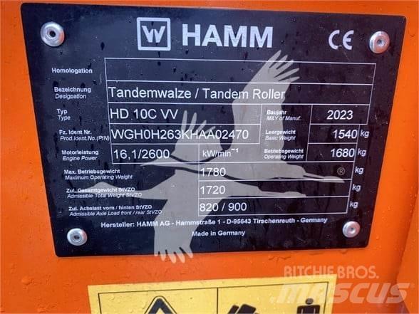 Hamm HD10CVV Rulli monotamburo