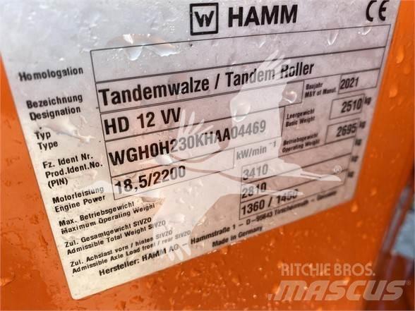 Hamm HD12VV Rulli monotamburo