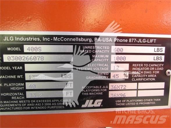 JLG 400S Piattaforme a braccio telescopico