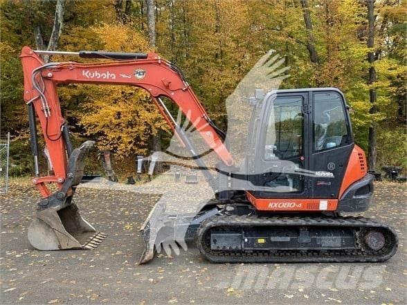 Kubota KX080-4 Escavatori cingolati