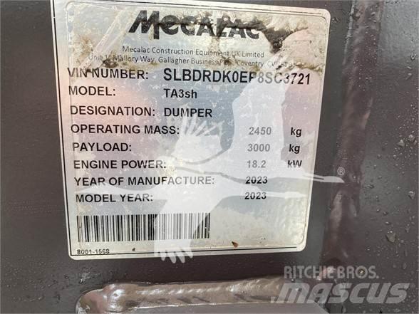 Mecalac TA3SH Mini dumper
