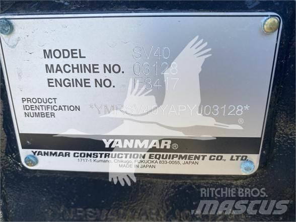 Yanmar SV40 Miniescavatori