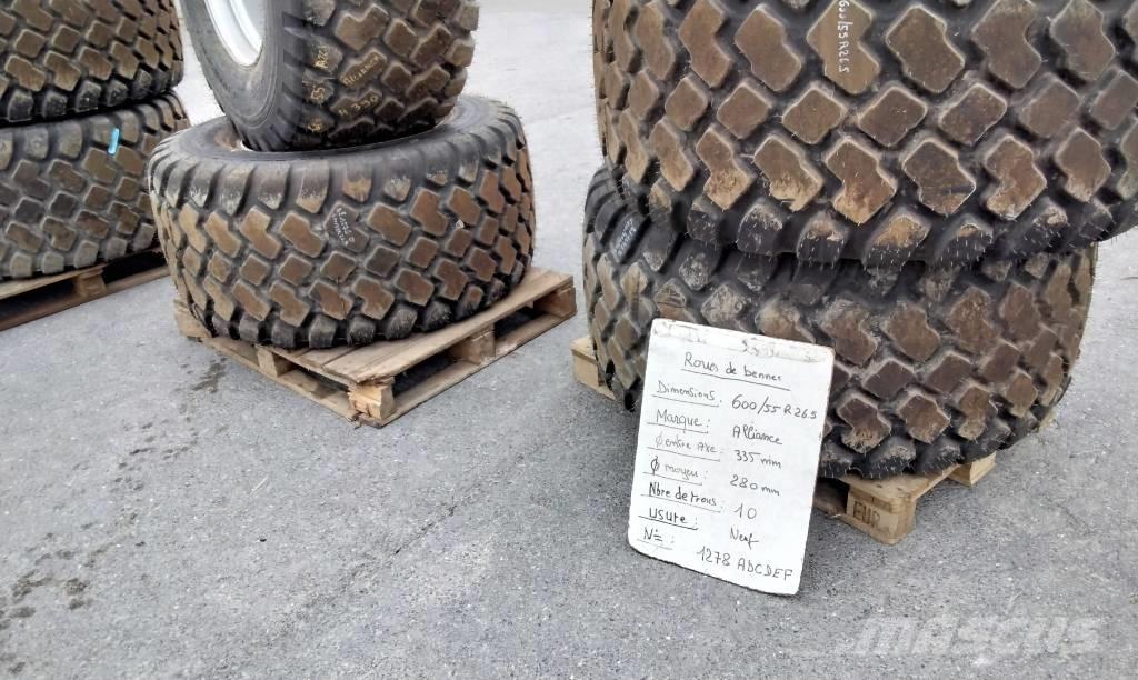 Alliance 600/55R26.5 Pneumatici, ruote e cerchioni